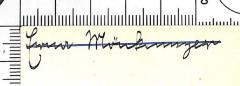 - (Mönkemeyer[?], Erna), Von Hand: Name; 'Erna Mönkemeyer[?]'. 