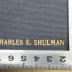 - (Shulman, Charles E.), Prägung: Name; 'Charles E. Shulman'.  (Prototyp)