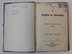 [Rückseite d. Vorsatzblatt und Titelblatt]