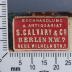- (S. Calvary & Co), Etikett: Buchhändler; 'Buchhandlung & Antiquariat 
S. Calvary & Co 
Berlin N.W. 7 
Neue Wilhelmstr. 1'.  (Prototyp)