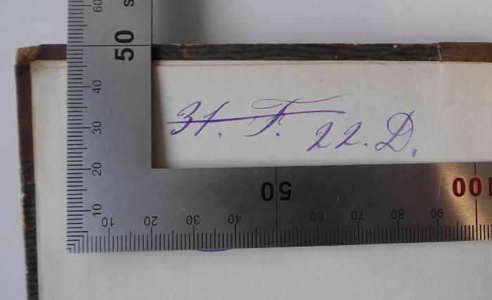 31. F. 22. D.
