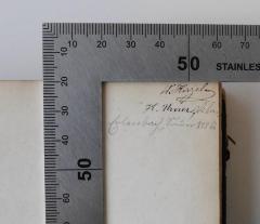 W. Hirzel [?]
[+]
H. Urner...
Eulenburg[?] […], 1886.