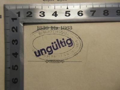 - (Bibliothèque du Centre Européen de la Dotation Carnegie pour la Paix Internationale;Fonds Josef Redlich - Bibliothèque du Centre Européen de la Dotation Carnegie pour la Paix Internationale), Stempel: Name; 'Bibliothèque du Centre Européen de la Dotation Carnegie pour la Paix Internationale'.  (Prototyp)