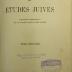 BA 6085 Jg. 1882: Revue des études juives (1882)