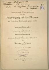 Titelblatt/Einband