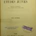 BA 6085 Jg. 1883: Revue des études juives (1883)
