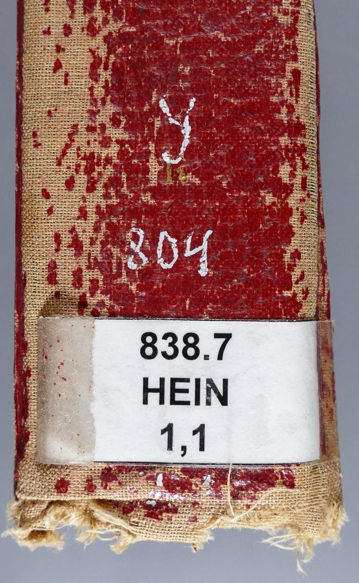 -, Von Hand: Signatur; 'Y 804 H' (Prototyp)