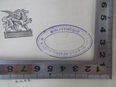 - (Bibliothèque du Centre Européen de la Dotation Carnegie pour la Paix Internationale;Fonds Josef Redlich - Bibliothèque du Centre Européen de la Dotation Carnegie pour la Paix Internationale), Stempel: Name; 'Bibliothèque de la Dotation Carnegie pour la Paix Internationale'.  (Prototyp)