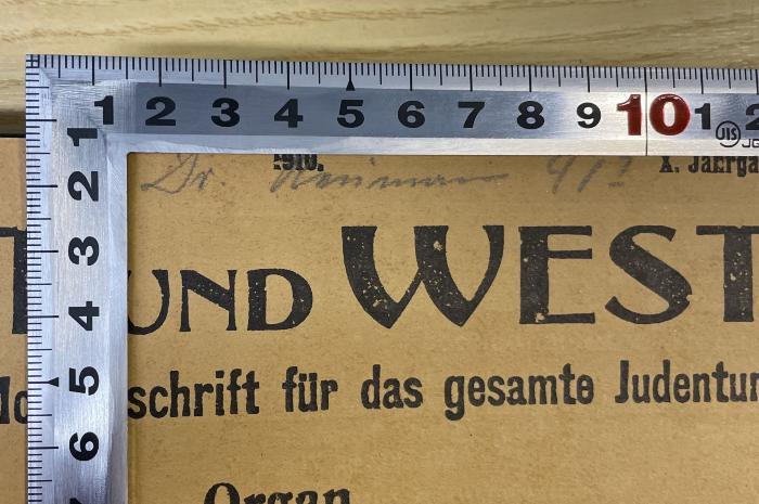 -, Von Hand: Autogramm, Berufsangabe/Titel/Branche, Name, Exemplarnummer; 'Dr. Neumann[?] 4/1'