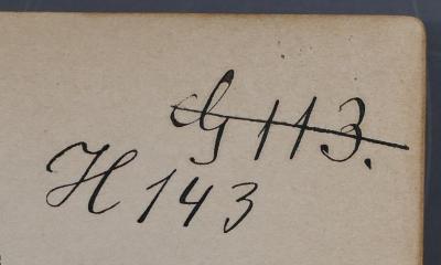- (Lese- und Redehalle jüdischer Hochschüler in Prag),  'H 143'. 