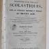 CC 8490 M858-2 : Dictionnaire de philosophie et de théologie scolastiques, ou études sur l'enseignement philosophique et théologique au moyen âge. 2 (1865)