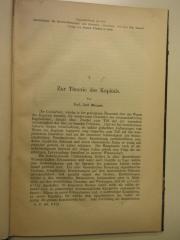 Da 575 : Zur Theorie des Kapitals (1899)