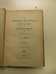 Cc 83&lt;2&gt; : Die Führung des Lebens. Gedanken und Studien. (ca. 1900)