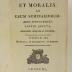 GB M 2016 : Theologia dogmatica et moralis
 (1817)