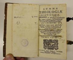 Rara M 584-589 : Summa theologiae scotisticae
 (1719-1720)