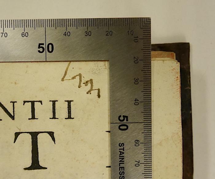 Rara M 628 : Jo. Laurentii Berti Florentini Fratris Eremitæ Augustiniani Opus De Theologicis Disciplinis. 5-7 (1760);-, Von Hand: Signatur; 'L 191[?]'