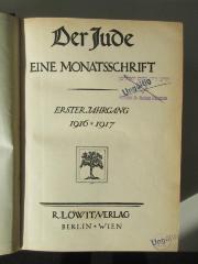 Ee 341 / 1 : Der Jude (ca. 1917)