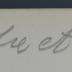 -, Von Hand: ; 'S Hu et [?]'