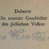 - (Weinstein, Rosa), Von Hand: Name, Exlibris; 'Rosa Weinstein.'. 