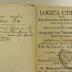 Rara M 647 : Logica critica sive ars universae sapientiae studium rite instituendi. 1 (1760)