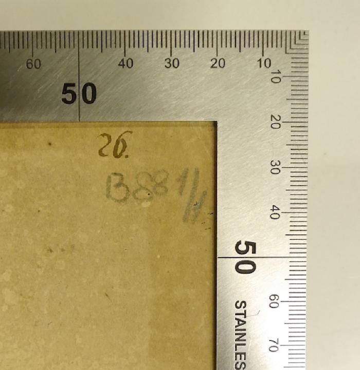 Rara M 656 und 657 : Cursus philosophicus. 1+2 (1732);-, Von Hand: Nummer; '26.';-, Von Hand: Signatur; 'B 881/1'