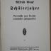 6016 : Schülerjahre : Erlebnisse und Urteile namhafter Zeitgenossen (1912)