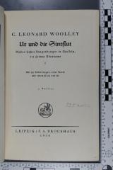 935 WOOL : Ur und die Sintflut : sieben Jahre Ausgrabungen in Chaldäa, der Heimat Abrahams  (1930)