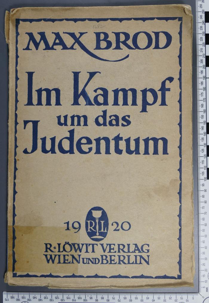 933.7 BROD : Im Kampf um das Judentum (1920)
