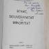 Bg 201 : Staat, Souveränität und Minorität (1927)