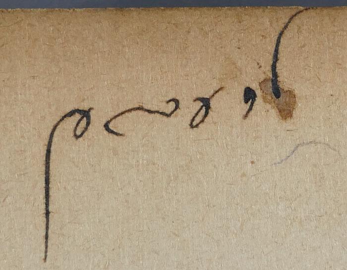 -, Von Hand: Notiz; 'לרעבם'