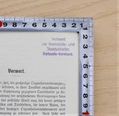 Verband der Gemeinde- und Staatsarbeiter. Verbands-Vorstand