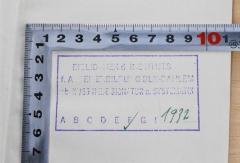 - (Bibliothek des Instituts für Arbeiterbildung Berlin-Dahlem;Institut für Arbeiterbildung Berlin-Dahlem), Stempel: Name, Berufsangabe/Titel/Branche, Ortsangabe, Signatur; 'Bibliothek d. Instituts f. Arbeiterbildung BLN-Dahlem ab: XI/69 Neue Signatur u. Systematik F 1932'. 