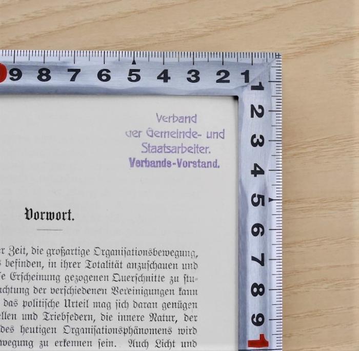Verband der Gemeinde- und Staatsarbeiter. Verbands-Vorstand