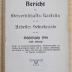 SA 1603 : Bericht des Gewerkschafts-Kartell und des Arbeiter-Sekretariats für das Geschäftsjahr 1906 nebst Anhang
 (1906/1907)