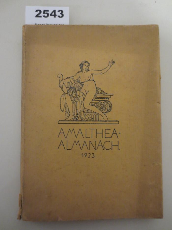 Amalthea-Almanach 1923 (1923)