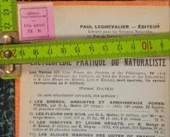 - (Lechevalier, Paul), Etikett: Preis; 'Editions
Paul LECHEVALIER
-
Prix actuel
78 fr.'.  (Prototyp)