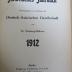 C 739-1912 : Asiatisches Jahrbuch (1912)