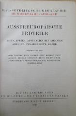 Gc 358-3a : E.-von-Seydlitz'sche Geographie. 3, Aussereuropäische Erdteile : Asien, Afrika, Australien mit Ozeanien, Amerika, Polargebiete, Meere. (1927)