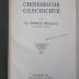 C 811 : Chinesische Geschichte. (1912)