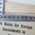 Cc 79 : The basis for foreign investments in Japan.
 (1908)