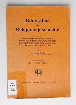 BE 1200 H112-18/20 : Bilderatlas zur Religionsgeschichte.18/20, Der Hinduismus
 (1934)