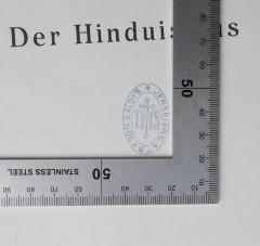 - (Societas Jesu;Jerseiens, Aloys), Stempel: Name, Berufsangabe/Titel/Branche; 'Dom S. Aloys Jerseiens S. J IHS'. 