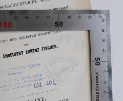 - (Congregatio Sanctissimi Redemptoris), Stempel: ; 'Knihovna C.SS.R. Pražské Provincie
Apog 87.[?]'. 