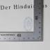 BE 1200 H112-18/20 : Bilderatlas zur Religionsgeschichte.18/20, Der Hinduismus
 (1934)