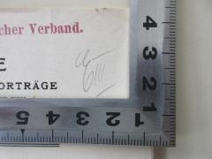 - ( Deutsch-Chinesischer Verband;Verband für den Fernen Osten E.V.), Von Hand: Nummer; 'E III'.  (Prototyp)