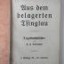 Cc 703&lt;5&gt; : Aus dem belagerten Tsingtau : Tagebuchblätter v. C. J. Voskamp (1915)