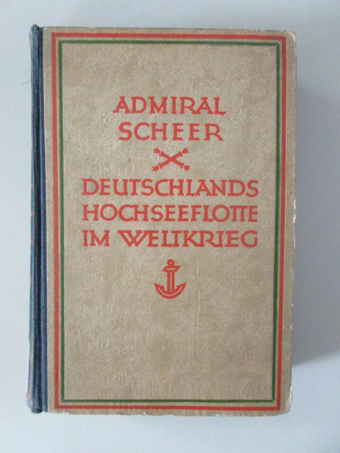 G 883 : Deutschlands Hochseeflotte im Weltkrieg (1919)