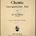 7/212 : Chemie. Anorganischer Teil. [= Sammlung Göschen, Bd. 37.] (1926)