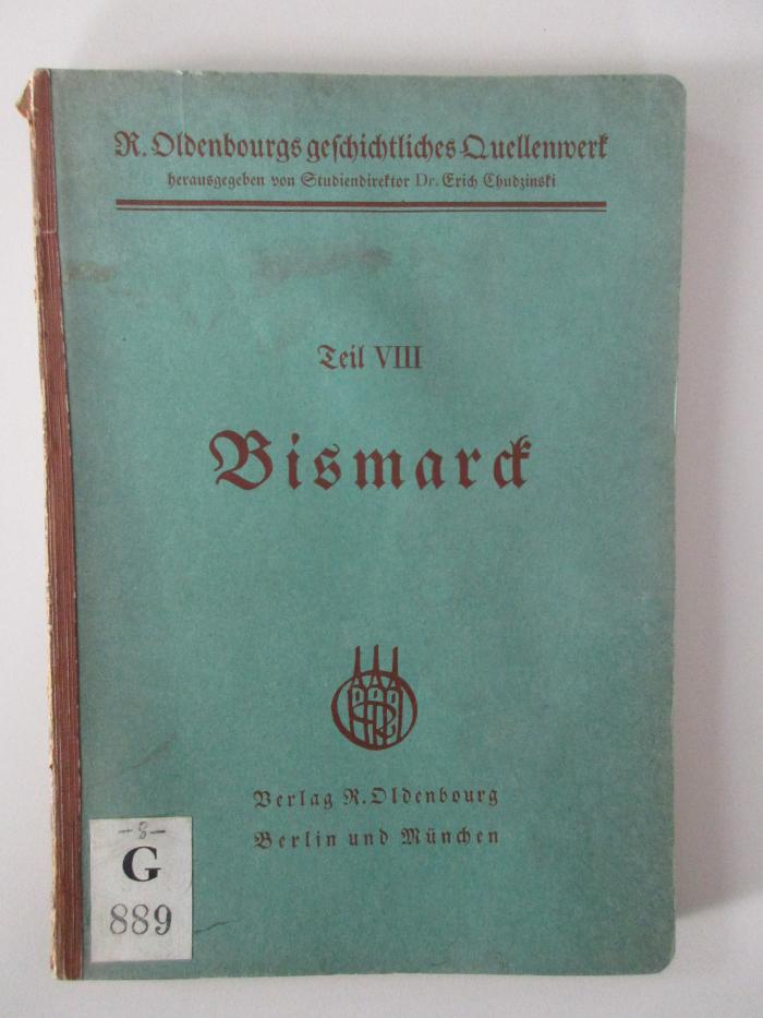 G 889-8 : Bismark (1930)