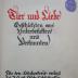 Kg 1366 2. Ex.: Tier und Liebe : Geschichten von Unterdrückten und Verkannten (1926)